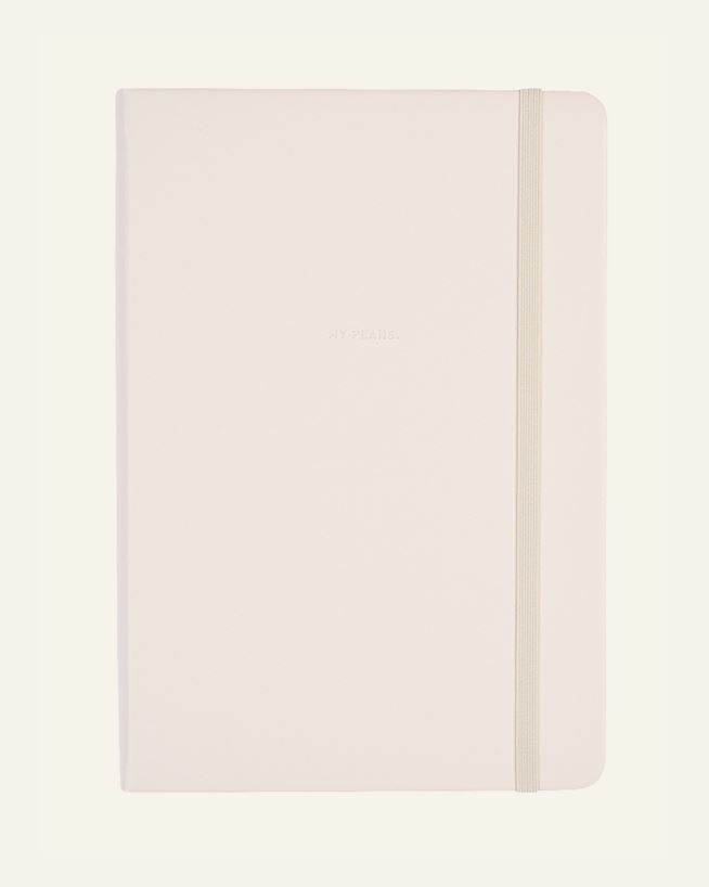 Anteckningsblock ljusbeige - 14,5x20,5x1,5 cm ljusbeige - 1