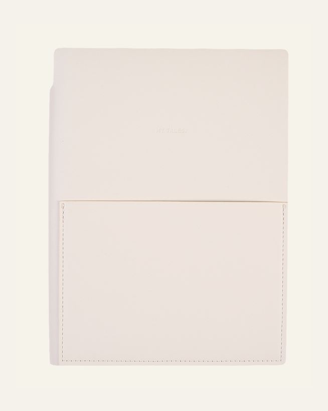 Anteckningsblock ljusbeige - 15,5x21cm ljusbeige - 1