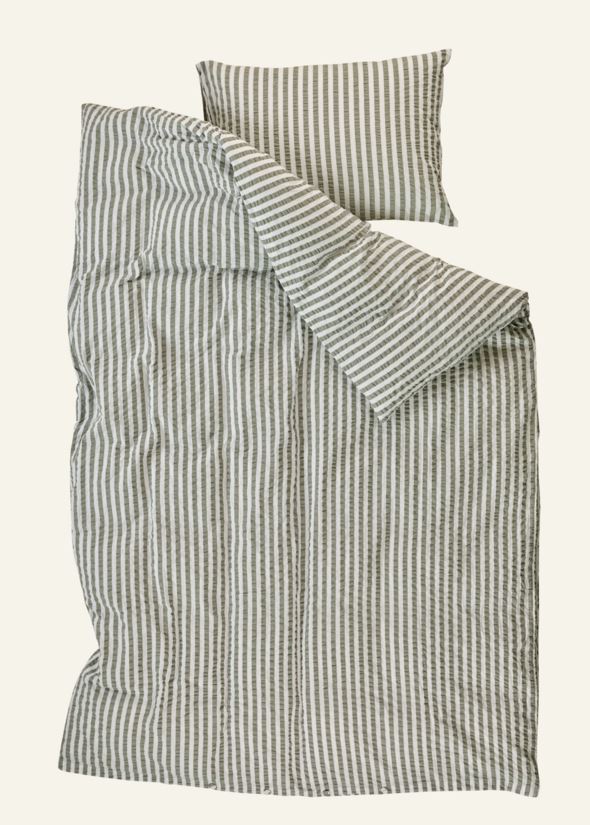 Påslakanset i bäckebölja olivgrön - 4