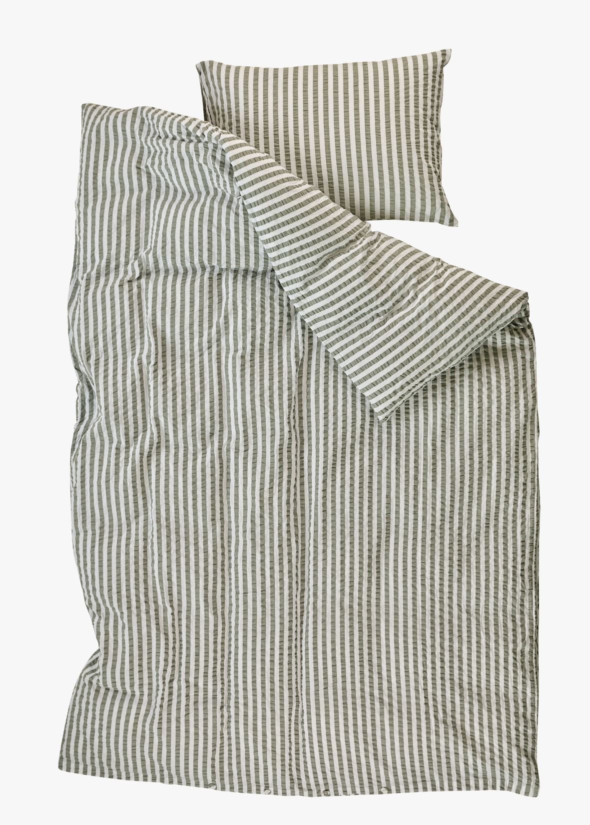 Påslakanset i bäckebölja olivgrön - 4