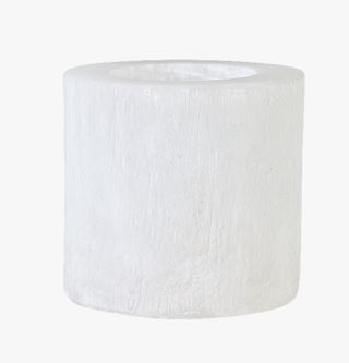 Läs mer om Alabaster medium värmeljushållare offwhite
