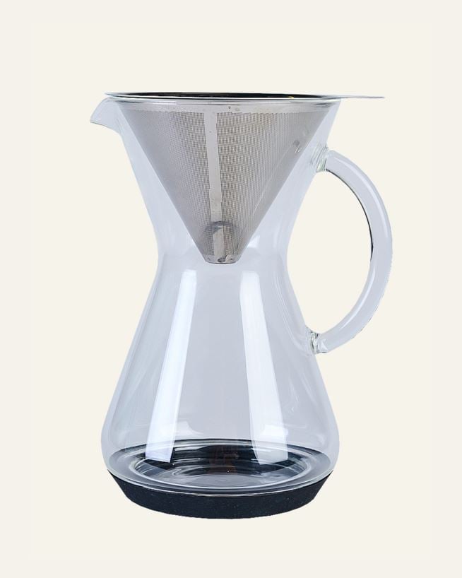 Kaffebryggare transparent - 12,5x20,5x16 cm transparent - 1