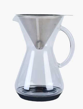 Sondre kaffebryggare transparent