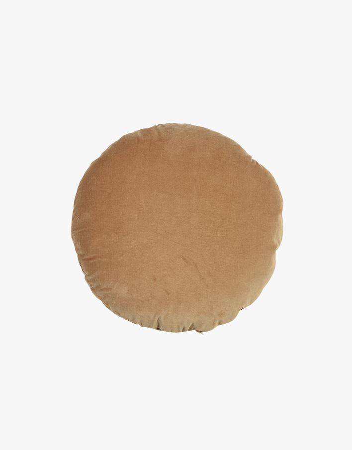 Prydnadskudde brun - ø 45 cm brun - 1