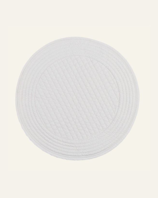 Bordstablett ljusbeige - ø37cm ljusbeige - 1