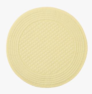 Hemtex | Leah Bordstablett Ljusgul - Ø37cm