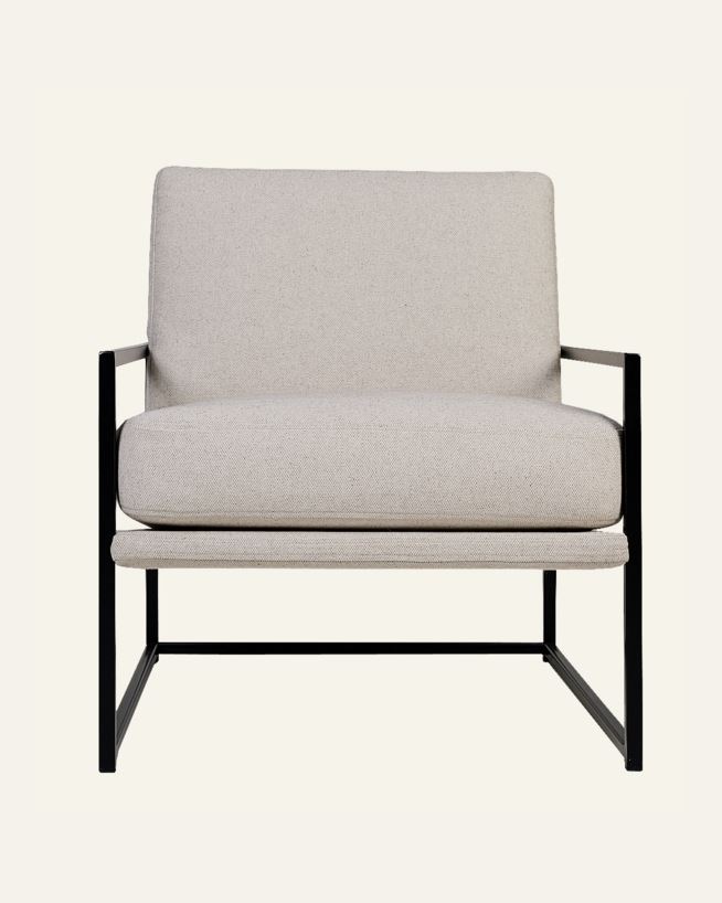 Fåtölj natur - 66x86x78 cm natur - 1