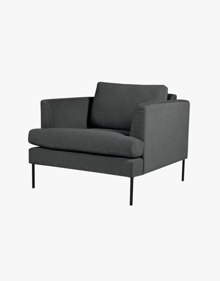 Ava loungestol setetrekk pakke grå - 40x40x60 cm grå - 1