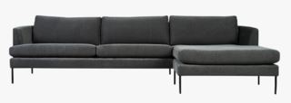 Läs mer om Ava soffa schäslong höger grå