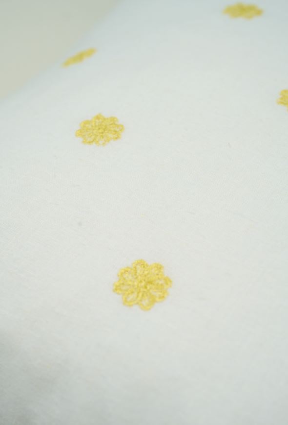 Prydnadskudde gul - 2