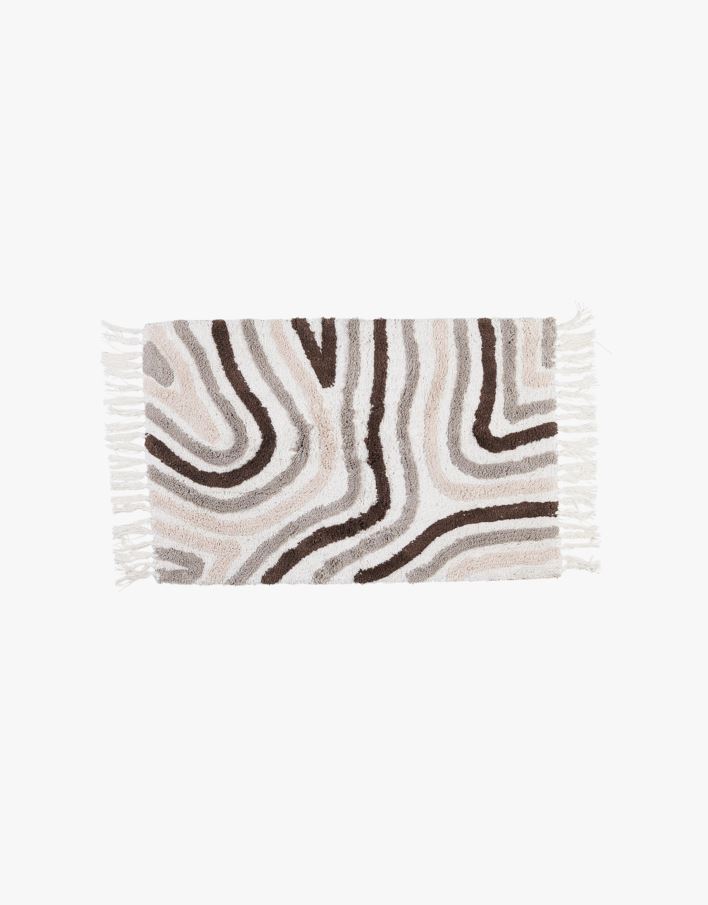 Badrumsmatta beige - 50x80 cm beige - 1