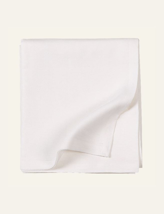 Linneduk vit - 4