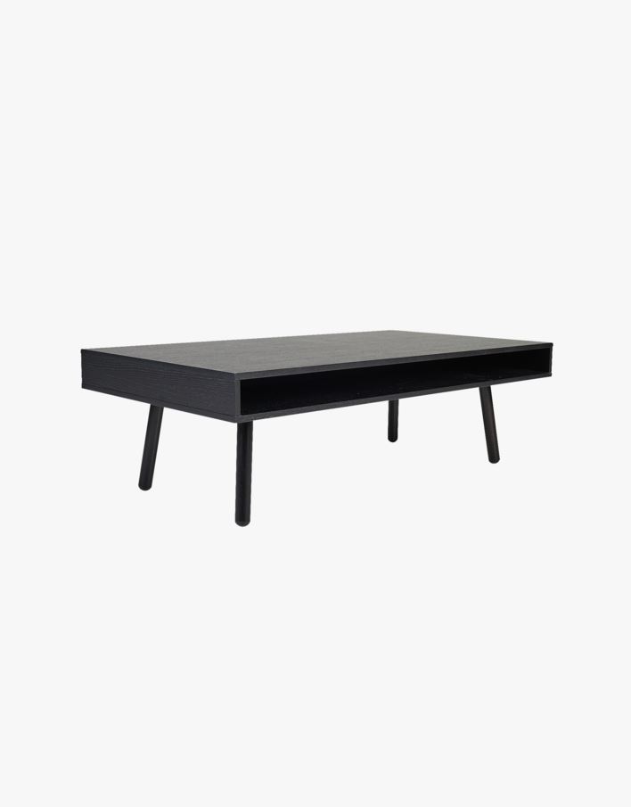 Soffbord hög modell svart - 70x130x48 cm svart - 1