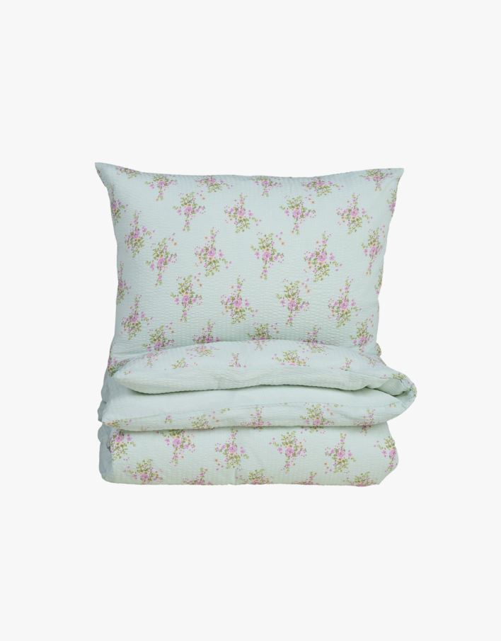 Påslakanset i bäckebölja lavendel - 150x210 cm lavendel - 1