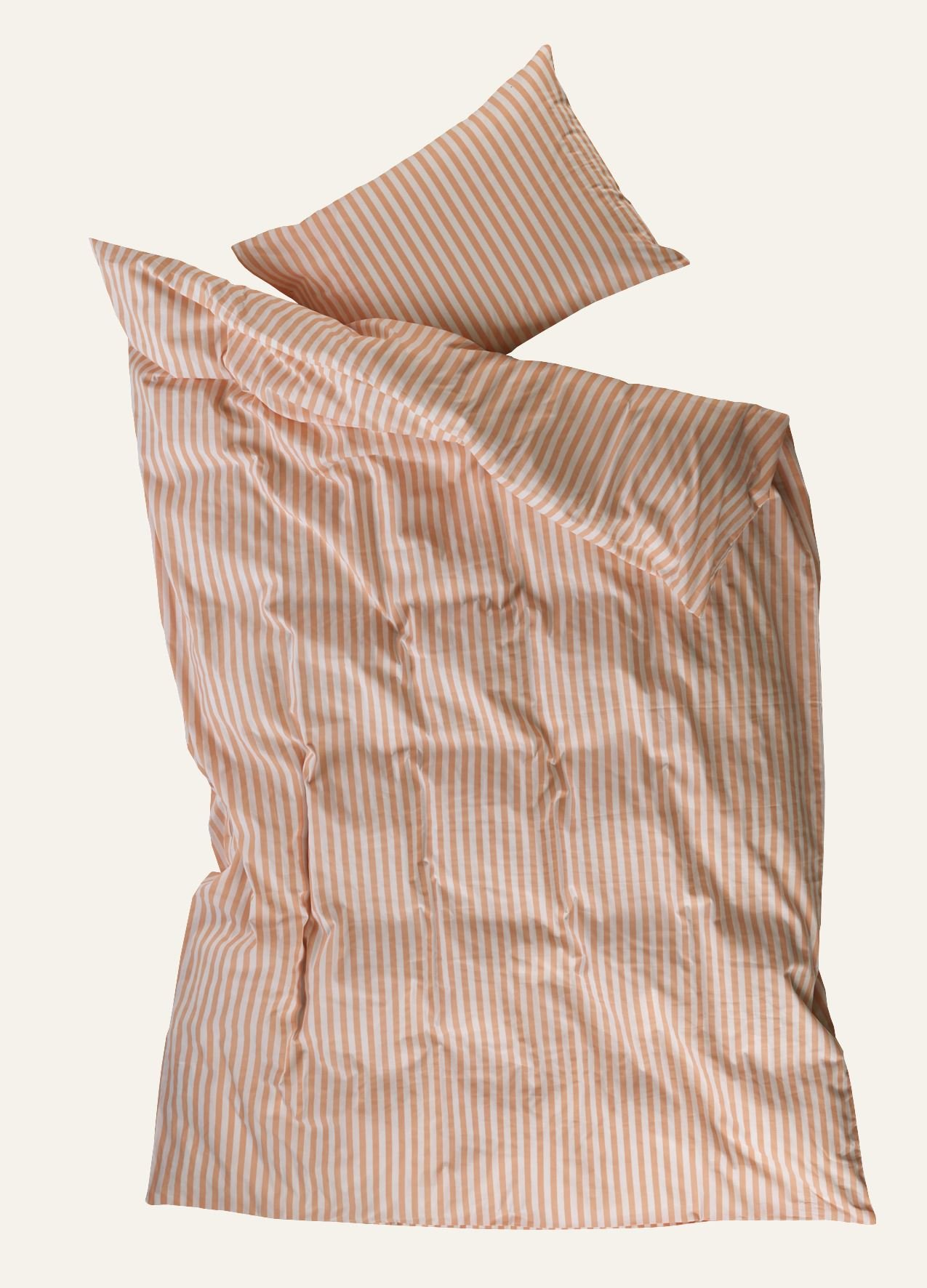 Påslakanset i bomull korall - 2