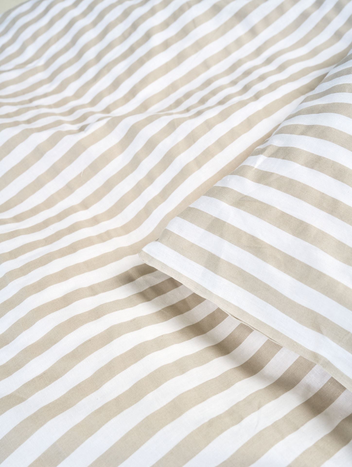 Påslakanset i bomull beige - 3