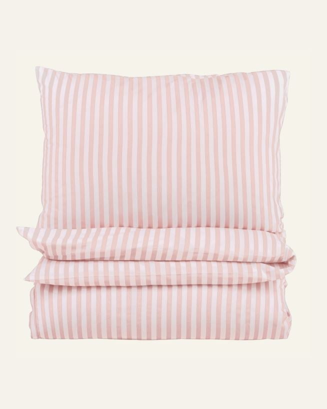 Påslakanset i bomull rosa - 150x210 cm/50x60 cm rosa - 1