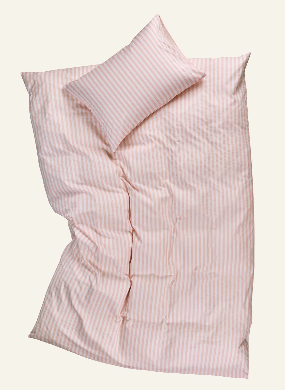Påslakanset i bomull rosa - 4