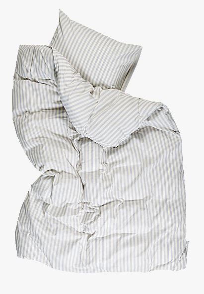 Påslakanset i bomull blå - 6