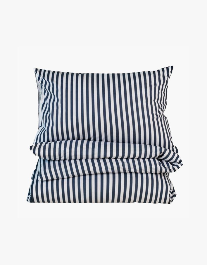 Påslakanset i bomull marinblå - 230x220 cm marinblå - 1