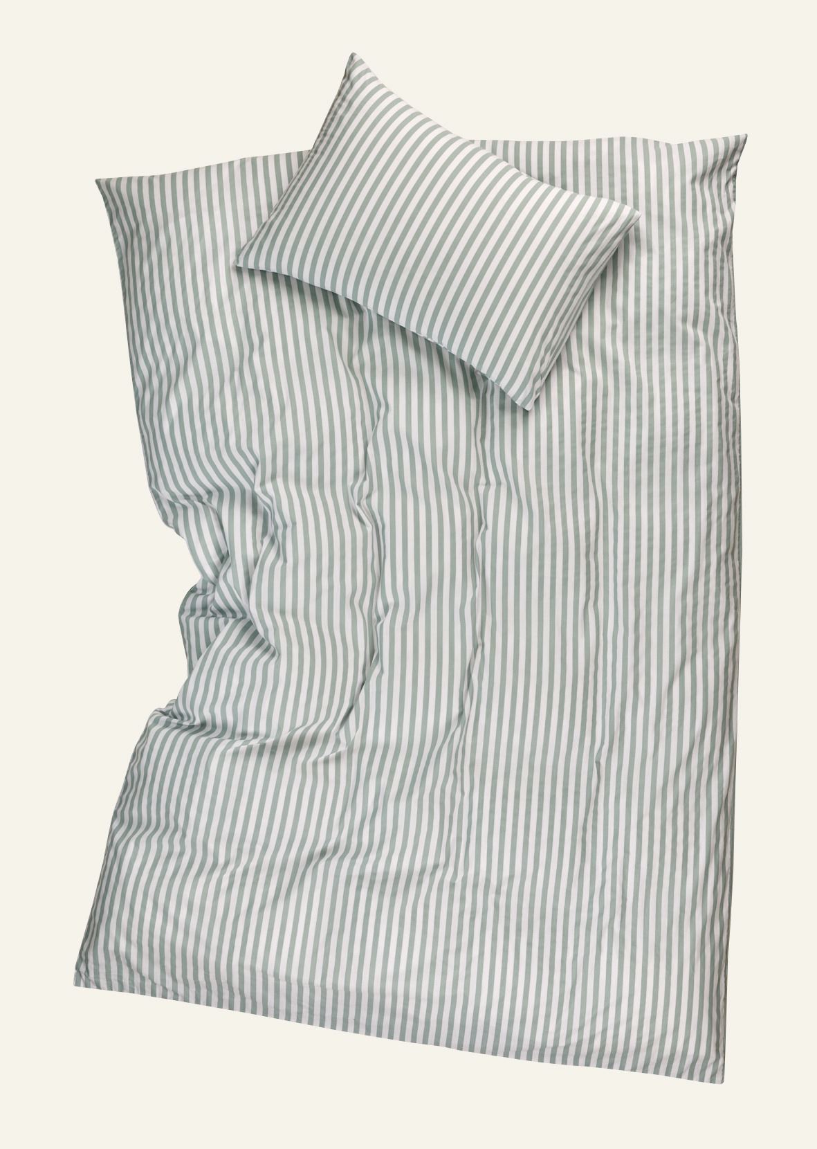 Påslakanset i bomull grön - 2