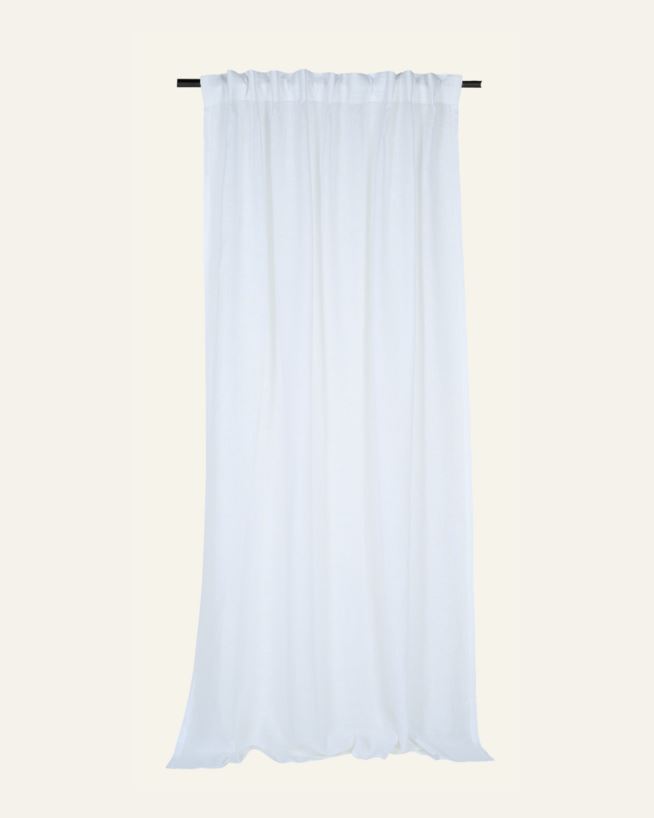 Linnegardin vit - 140x250 cm vit - 1