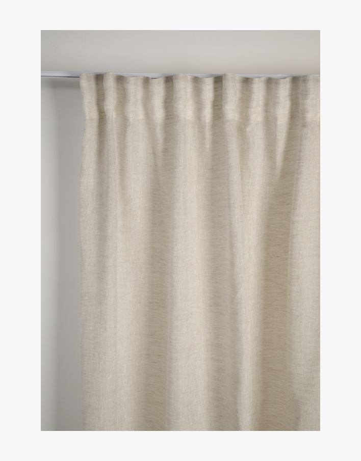 Extra bred linnegardin natur - 240x300 cm natur - 1