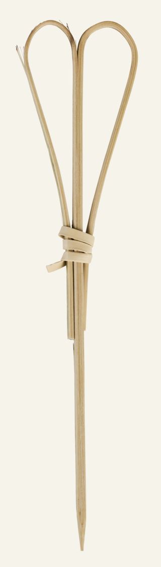 Heart cocktailpinne natur