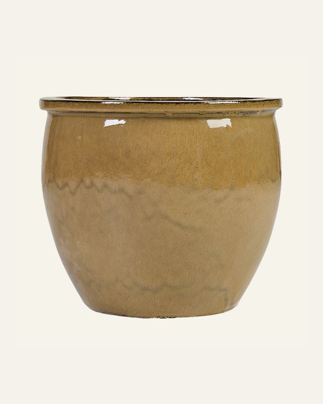 Kruka ljusbrun - 38x38x32 cm ljusbrun - 1