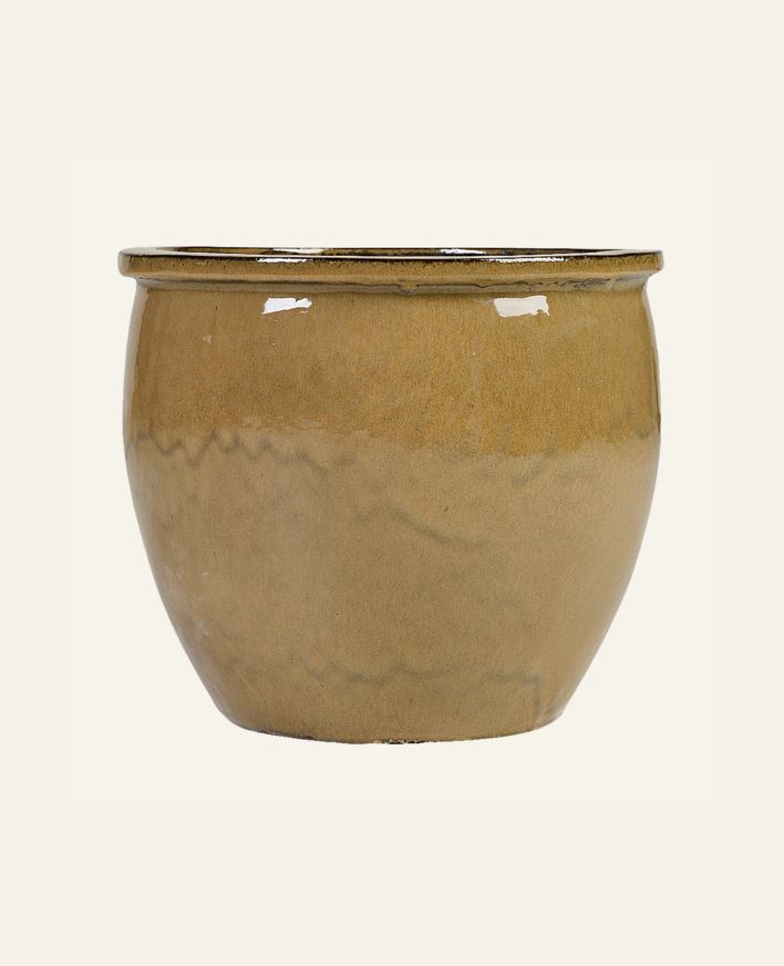 Kruka ljusbrun - 38x38x32 cm ljusbrun - 1