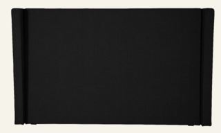 Premium sänggavel svart