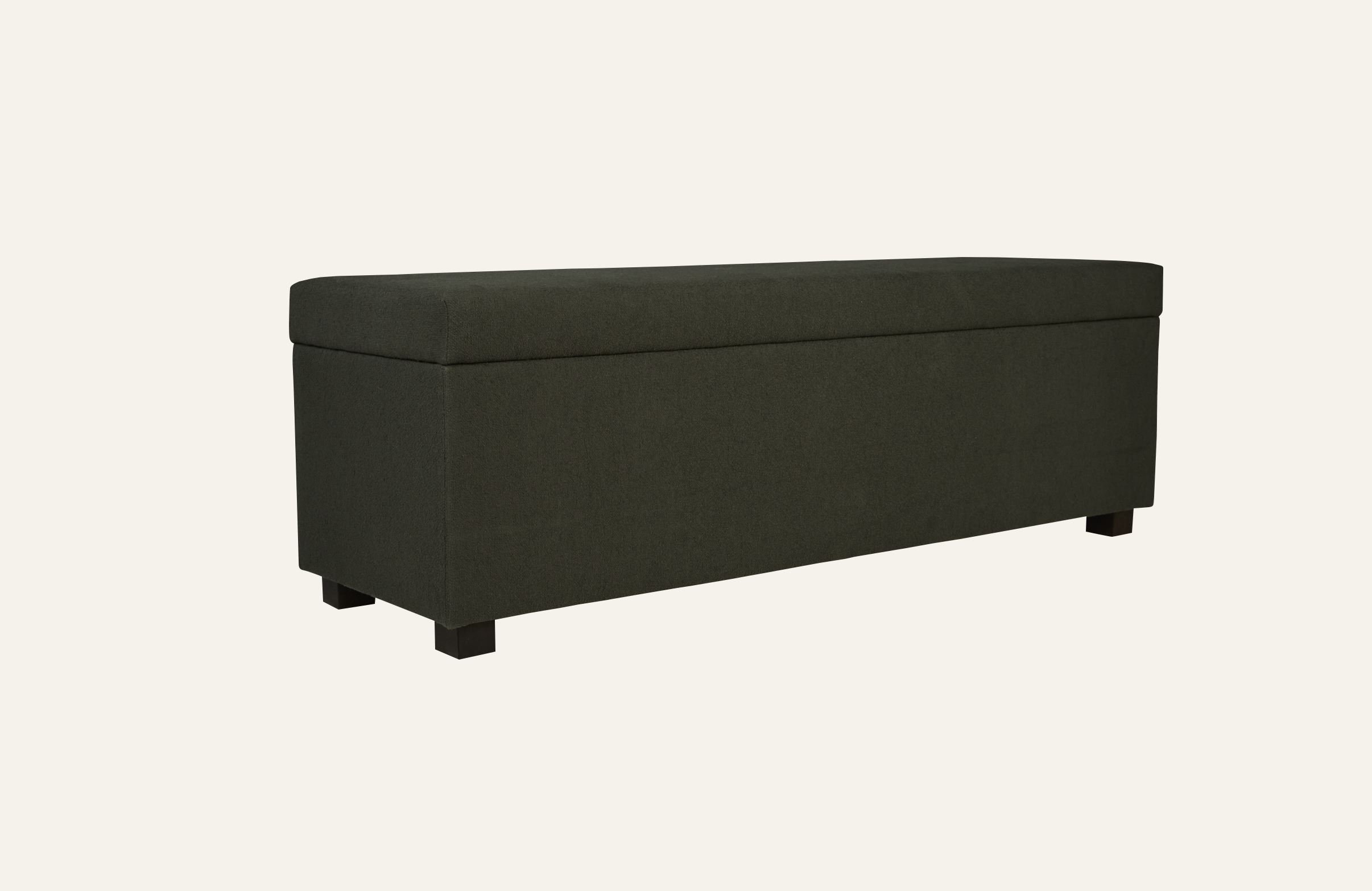Sängbänk olivgrön - 2