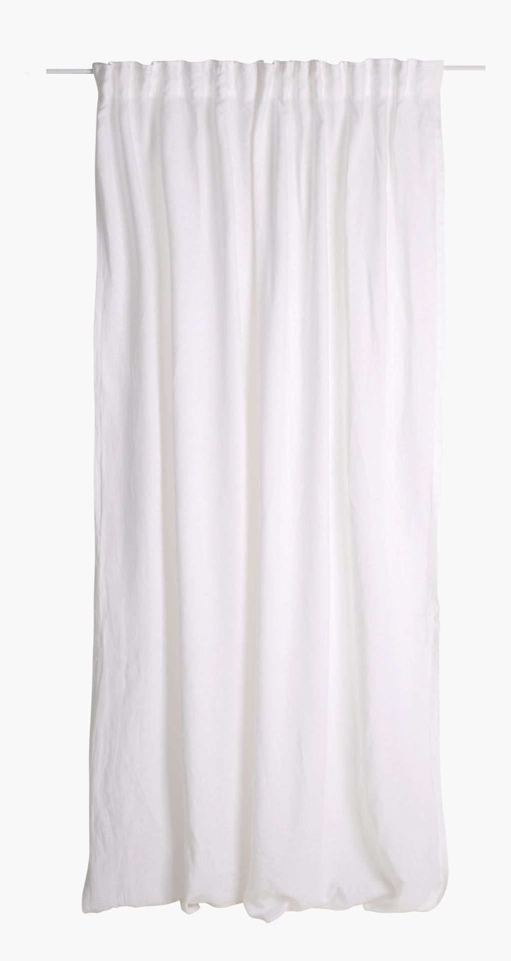 Linnegardin vit - 140x250 cm vit - 1