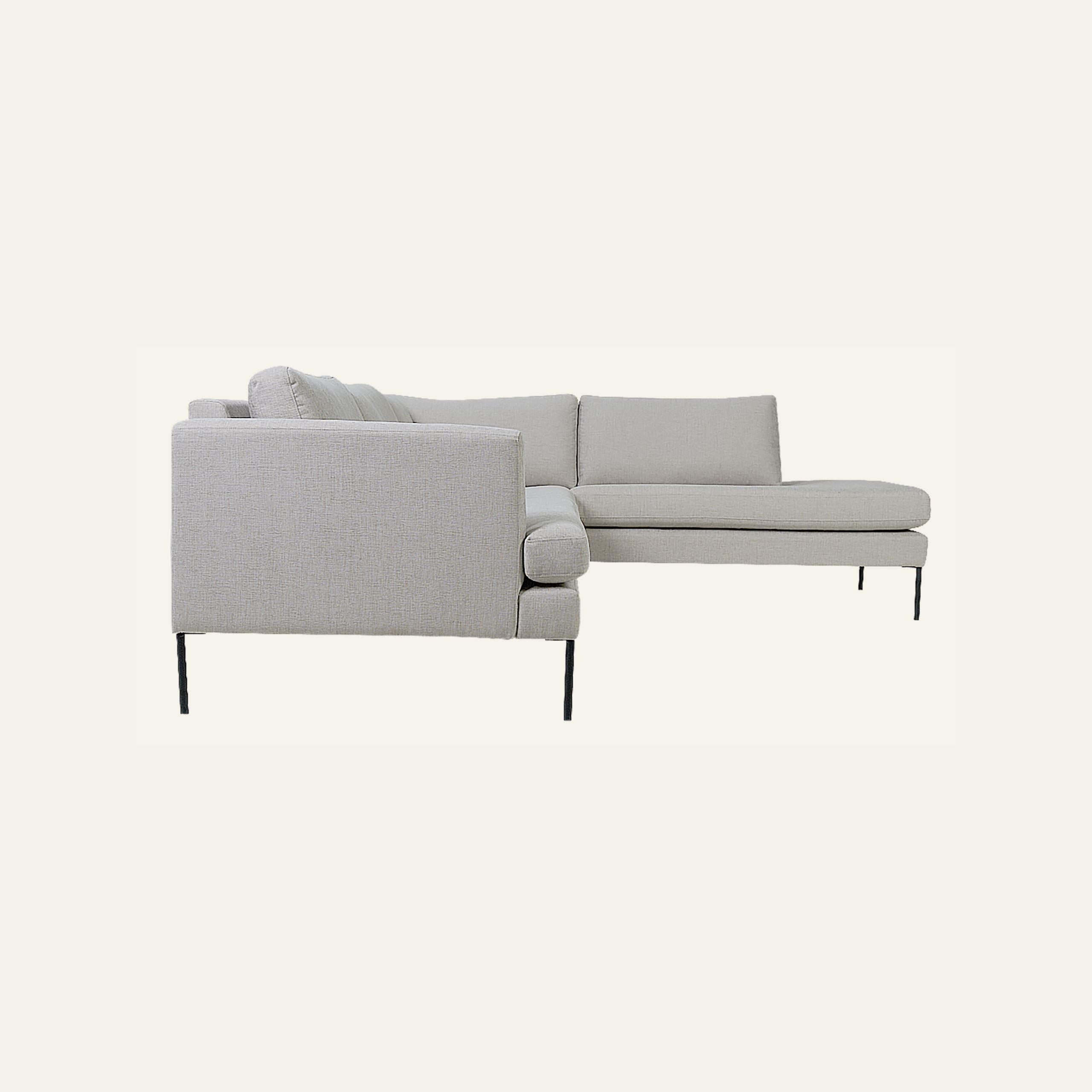Soffa divan höger beige - 4