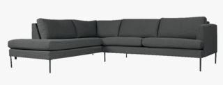 Forms & Objects Ava soffa divan vänster grå