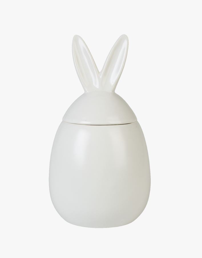 Skål vit - 10x10x18,5 cm vit - 1