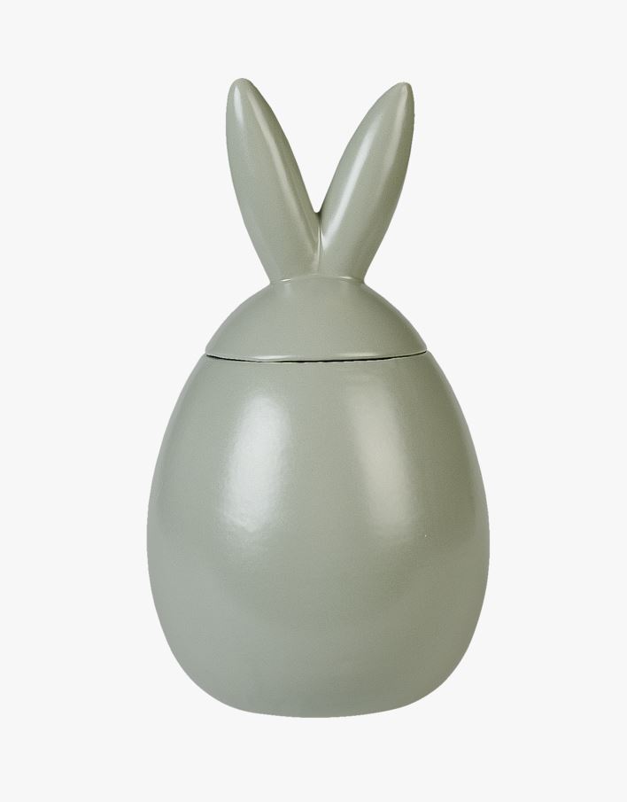 Skål ljusgrön - 10x10x18,5 cm ljusgrön - 1