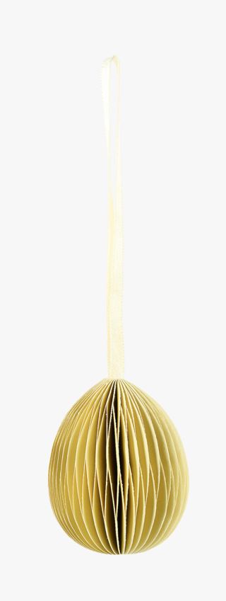 Hemtex | Paperegg Dekoration Gul - 6 Cm