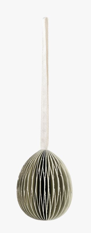Hemtex | Paperegg Dekoration Sand - 6 Cm