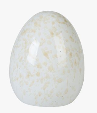 hemtex Porcelain egg dekoration offwhite