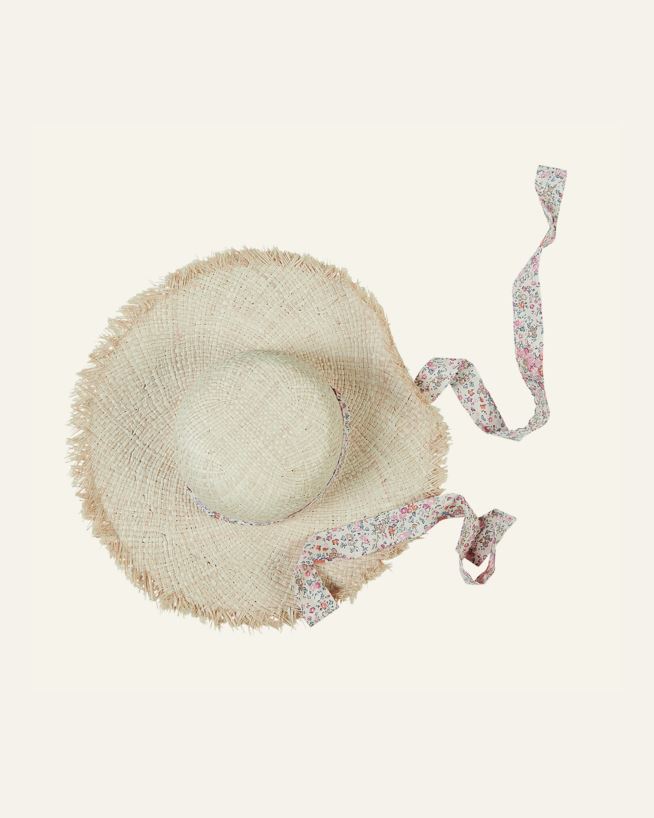 Stråhatt natur - 57x57 cm natur - 1
