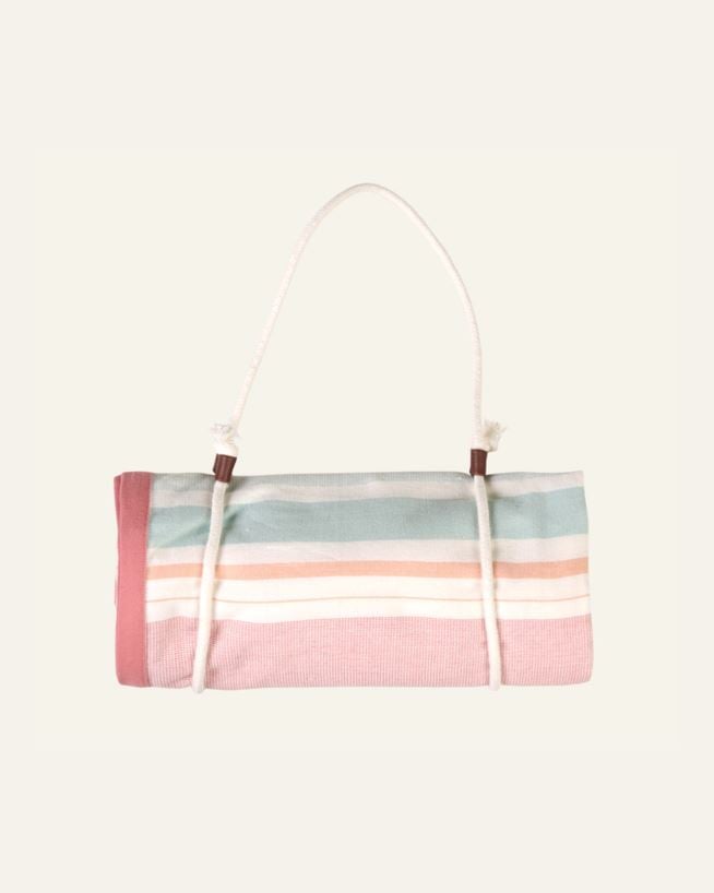 Picknickfilt rosa - 200x200 cm rosa - 1
