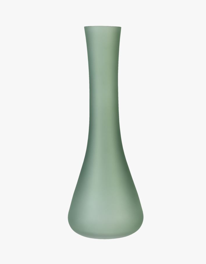 Vas grön - 12x32 cm grön - 1