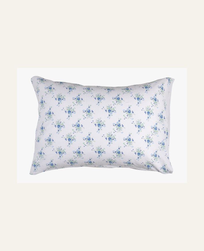 Örngott i bäckebölja blå - 70x100 cm blå - 1