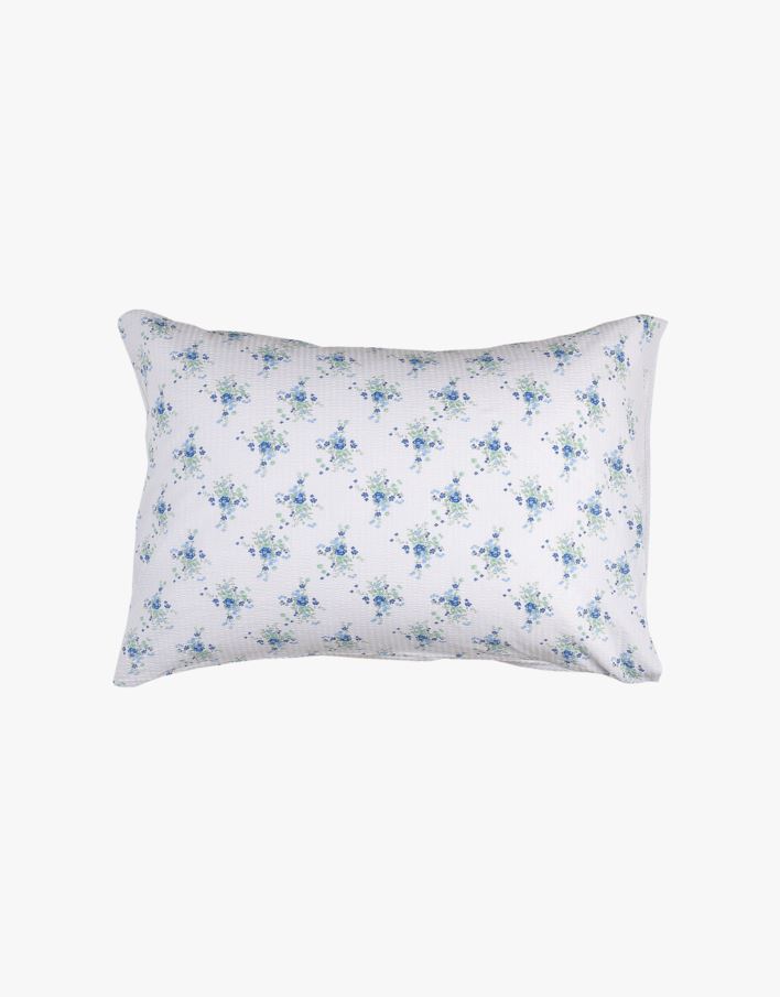 Örngott i bäckebölja blå - 70x100 cm blå - 1