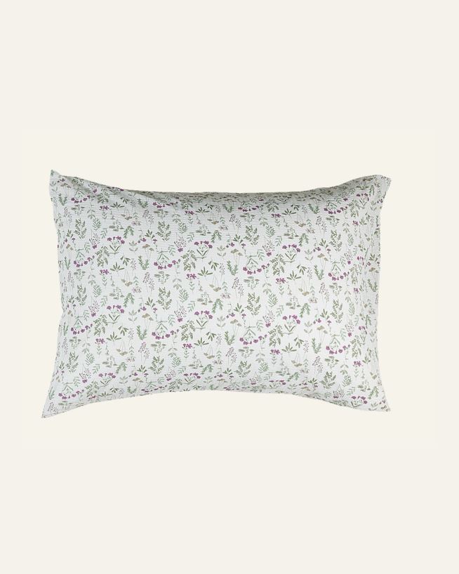 Örngott i bäckebölja multi/grön - 70x100 cm multi/grön - 1