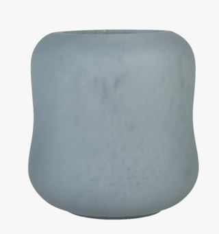 Image värmeljushållare gråblå