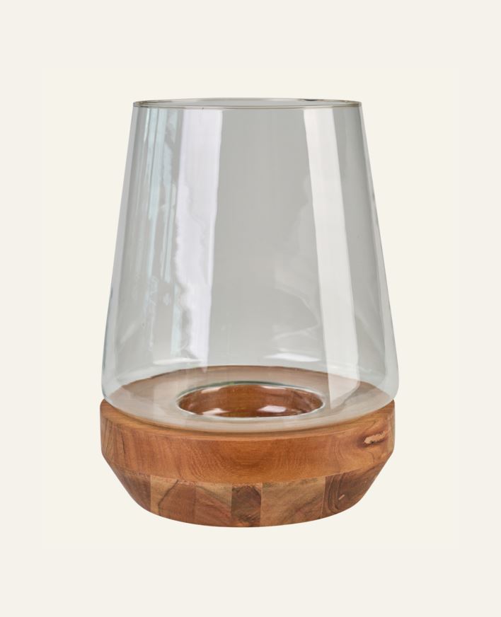 Lykta natur - 22x22x29 cm natur - 1