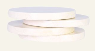 Helena glasunderlägg beige