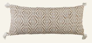 Jute Long prydnadskudde offwhite